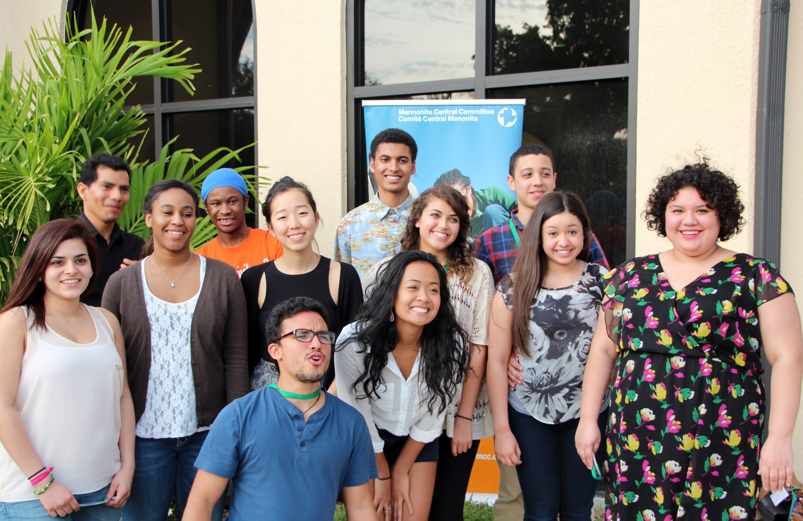 A group of college students who attended Hope for the Future 2015 — the first year that college students were invited to the event, which seeks strategic ways to help the church embrace diversity in order to thrive. (Photo by Andrew Bodden)