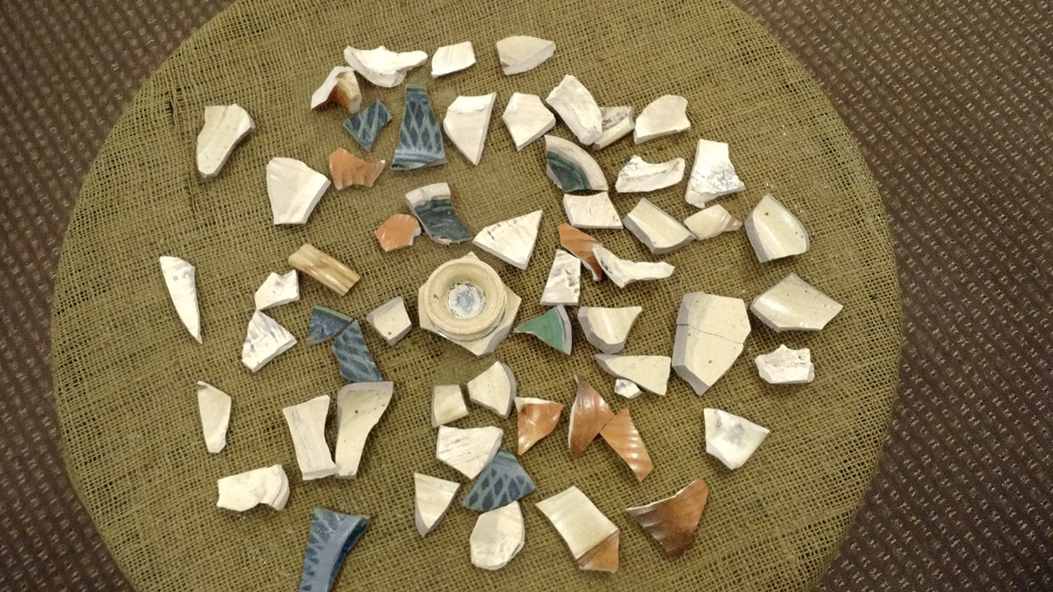 Pottery shards