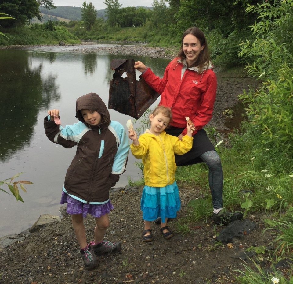 River Clean up with Heather Wolfe