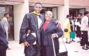 Wil LaVeist and his mother 