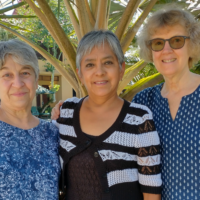 Carolyn Heggen, Ofelia Garcia, Rhoda Keener