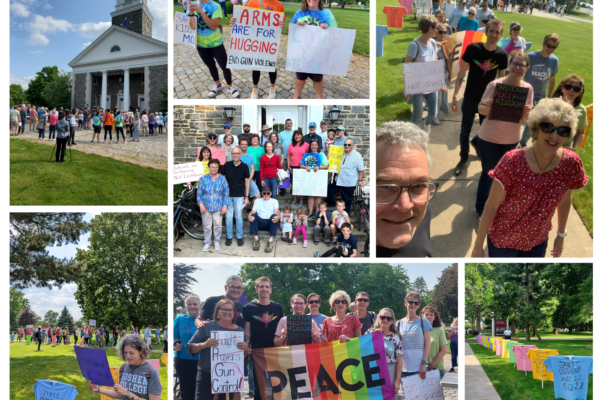 Pennsylvania Mennonites protest gun violence