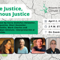 Climate Justice, Indigenous Justice webinar (Twitter post)