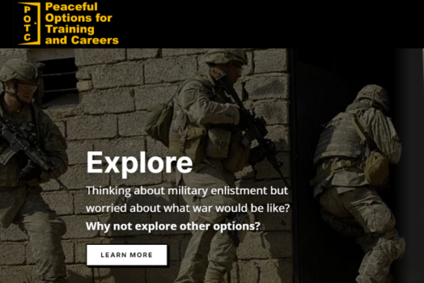 POTC launches website for young adults seeking nonmilitary career opportunities