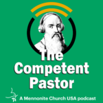 The Competent Pastor logo with Menno Simons