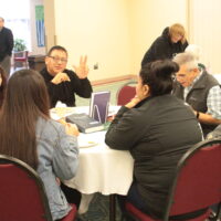 In January, participants gathered to discuss the initiative.
Photo provided by College Mennonite Church.