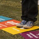A life-sized board game that simulates mass incarceration