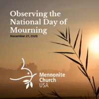 Observing the National Day of Mourning